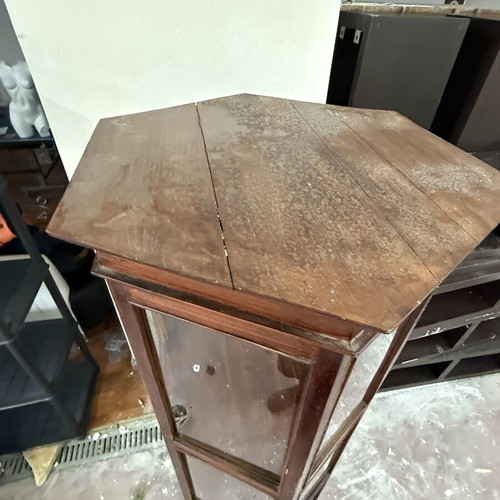 Thai handmade vintage display cabinet used, good condition