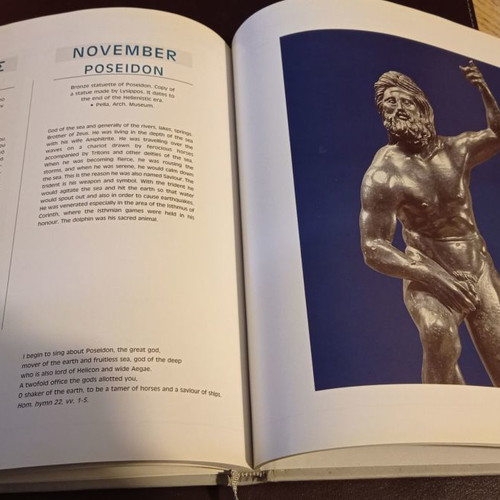 Diary 2004 used, Bank of Cyprus, The Olympian Gods