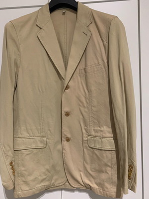 ZARA men's summer blazer like new, beige, size 50
