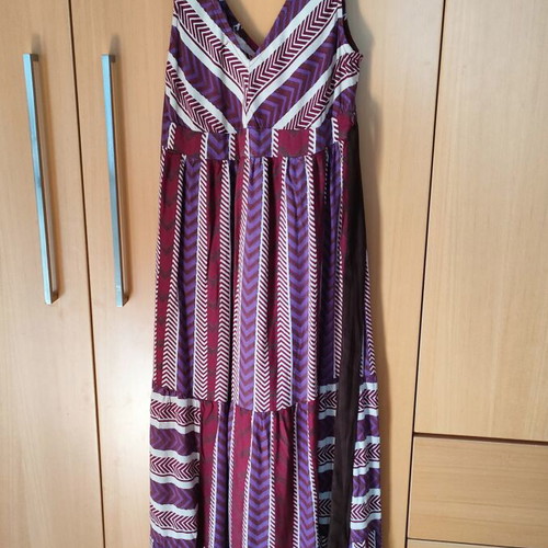 Attrattivo long cotton dress medium like new, multicolor