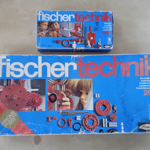 Fischer Technik vintage construction toys used