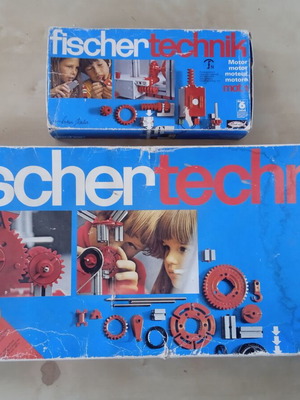 Fischer Technik vintage construction toys used