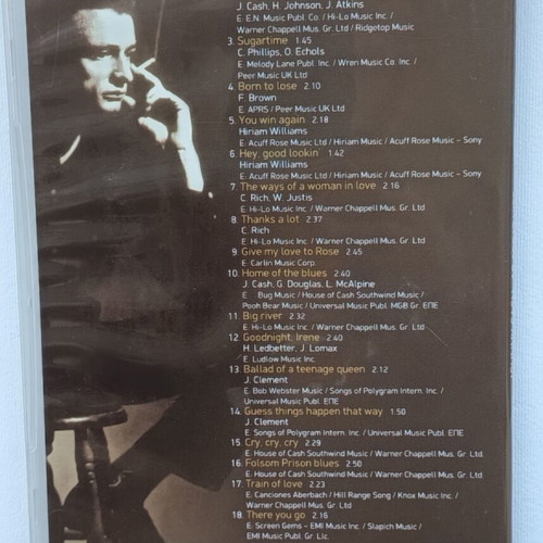 Johnny Cash 18 Great Hits CD, folk