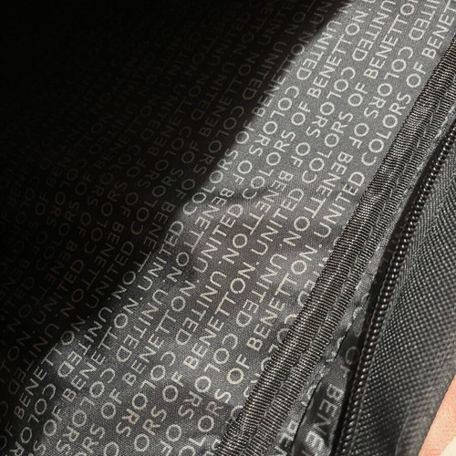 Τσάντα εργασίας Benetton καινούργια, μαύρη για laptop και έγγραφα