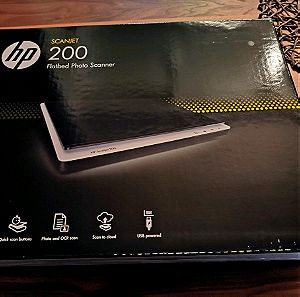 HP 200 flatbed photo scanner