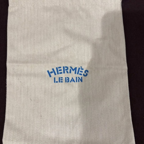 Hermès Le Bain fabric mini bag new with drawstring