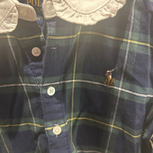 Ralph Lauren dress with belt for 4-year-old girl like new