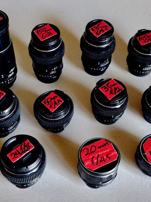 Asahi-Pentax vintage SUPER TAKUMAR M42 set of 11 lenses