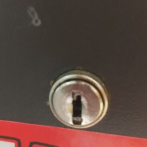 Bedside table with security lock like new