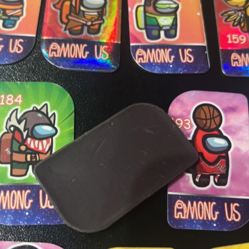 Among Us metal caps set of 125 used