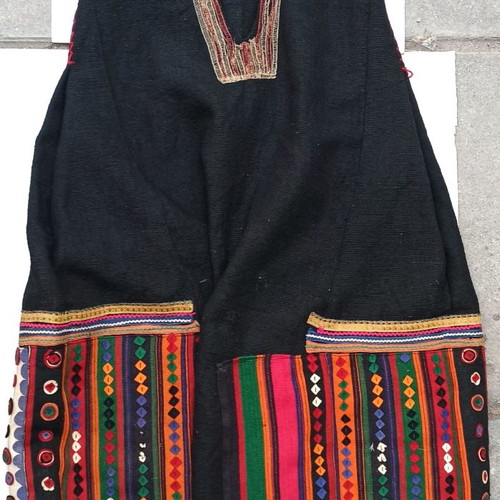 Old traditional Balkan folk costume