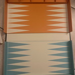 Retro backgammon like new