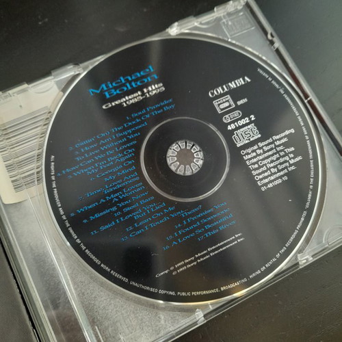 Michael Bolton Greatest Hits 1985-1995 CD used