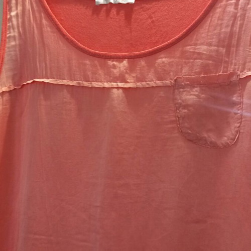 Women's summer t-shirt like new, red, size S