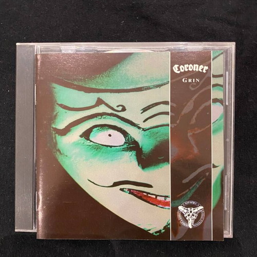 Coroner 3-CD bundle Mental Vortex Grin signed original press