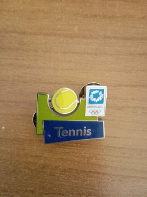 Tennis pin 2004 like new with rotating ball