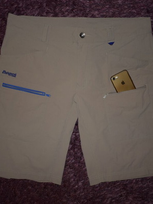 Bergans UTNE men's shorts size XXL like new, beige