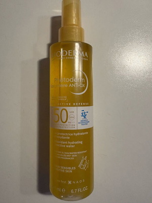 Bioderma Photoderm Eau Solaire Anti-Ox SPF50 200ml new