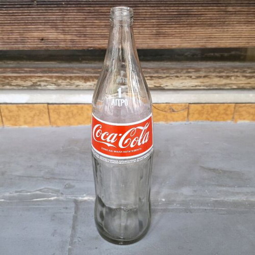 Collectible Coca Cola bottle 70s/80s 1 liter like new