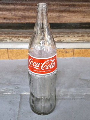 Collectible Coca Cola bottle 70s/80s 1 liter like new