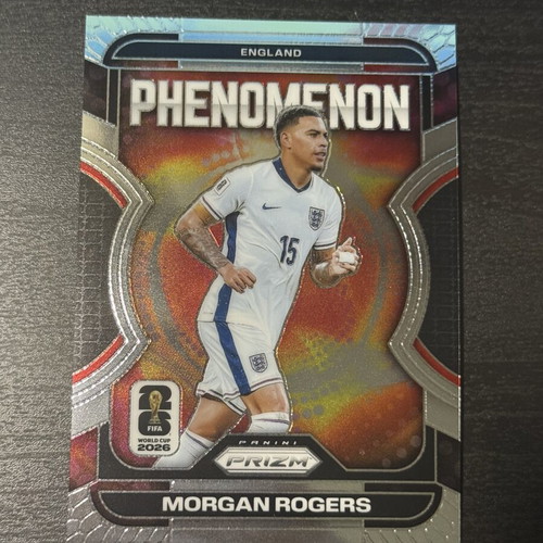 2026 Panini Prizm FIFA World Cup Morgan Rogers Phenomenon card like new