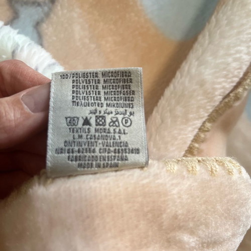 Mora Spain baby blanket like new