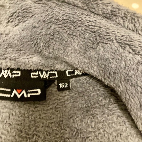 CMP children's fleece jacket used, gray, for girls