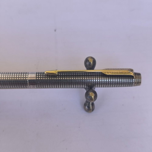 Parker 75 sterling silver pen and pencil set