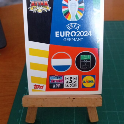 Cody Gakpo Shining Star card Topps Match Attax UEFA Euro 2024 like new