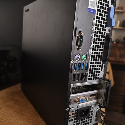 Dell OptiPlex 5055 desktop computer used, AMD Ryzen 3 PRO, 8GB RAM, 512GB SSD