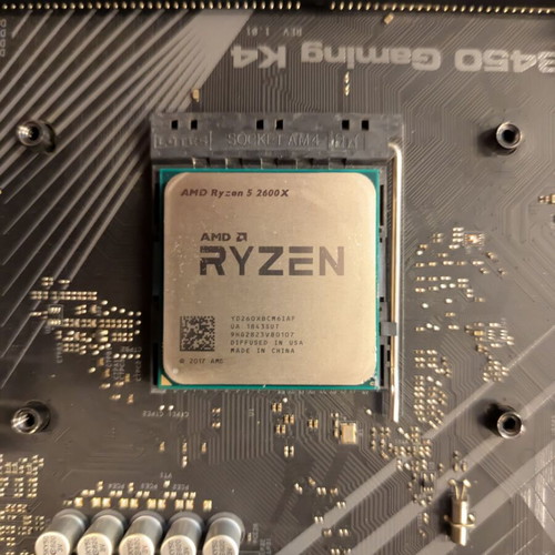 AMD Ryzen 5 2600X processor like new with cooler and Ryzen 3600 box