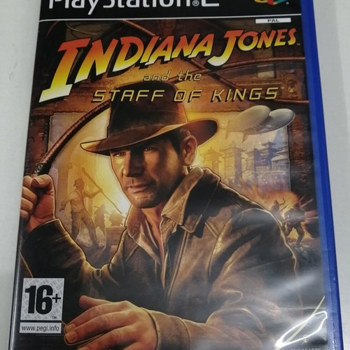 Indiana Jones and the Staff of Kings PS2 game like new, English