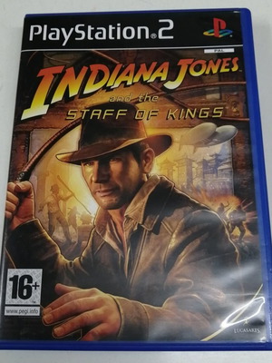 Indiana Jones and the Staff of Kings PS2 game like new, English
