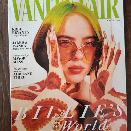 Vanity Fair Magazine March 2021 Billie Eilish cover