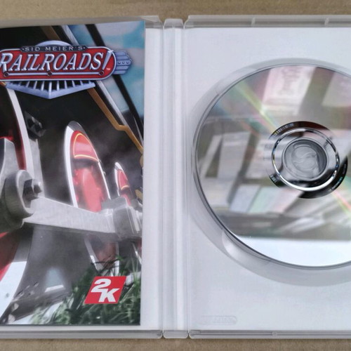 Sid Meier's Railroads PC CD-ROM like new