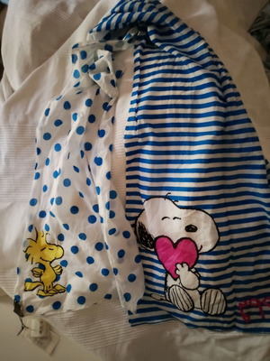 Codello Peanuts scarf, 170 x 50 cm, cotton and silk