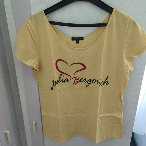 Julia Bergovich blouse used, size M, yellow