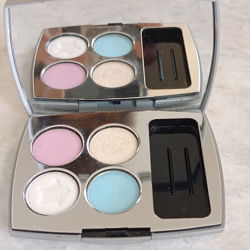 Clinique and Lancome eyeshadow set used