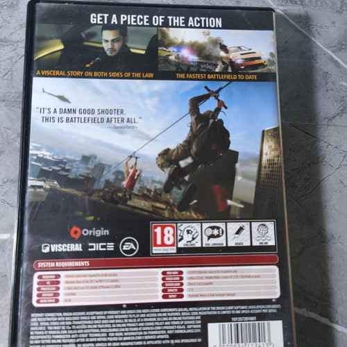 Battlefield Hardline PC game used