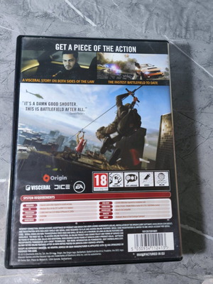 Battlefield Hardline PC game used