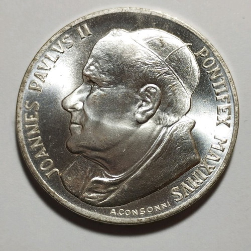 Vatican Medal Pope John Paul II authentic, 1978, new