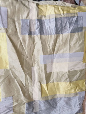 Silk fabric 2.80m width x 1m length, thick opaque
