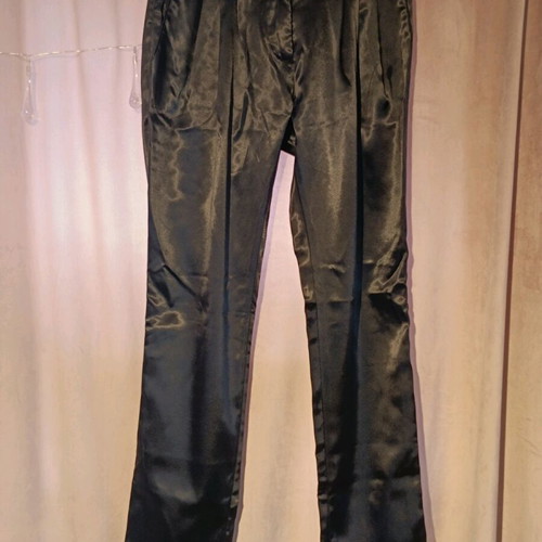 Satin pants Avin used, black