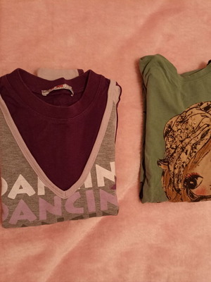 Girls' blouses like new, size 8, Energiers and Joyce
