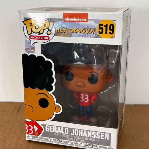 Funko Pop Gerald Johanssen #519 Hey Arnold Nickelodeon like new
