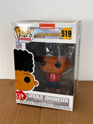 Funko Pop Gerald Johanssen #519 Hey Arnold Nickelodeon like new
