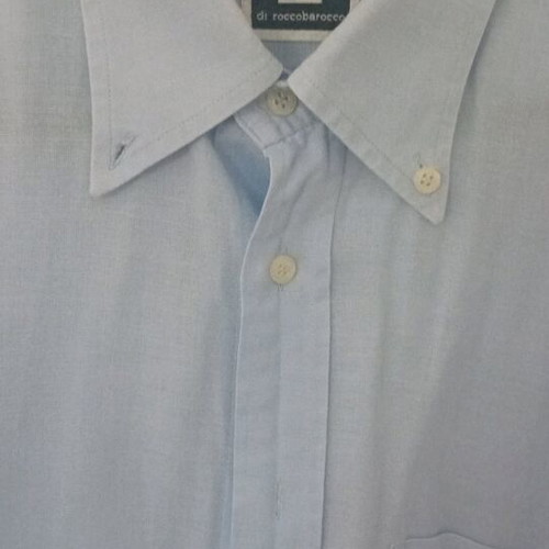 Rocco Barocco shirt large like new, light blue