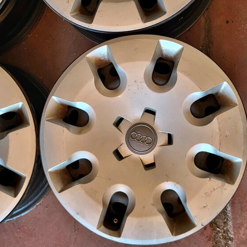 Audi steel rims used 15" with hubcaps