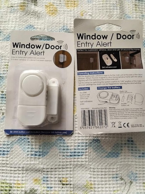 Συναγερμός Window Door Entry Alert καινούργιος, πακέτο 5 κομματιών