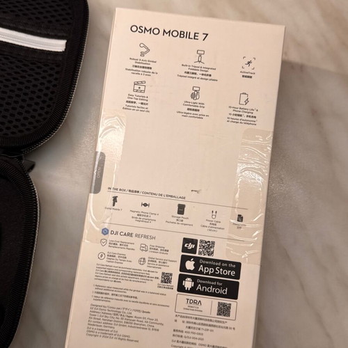 DJI Osmo Mobile 7 like new gimbal with accessories